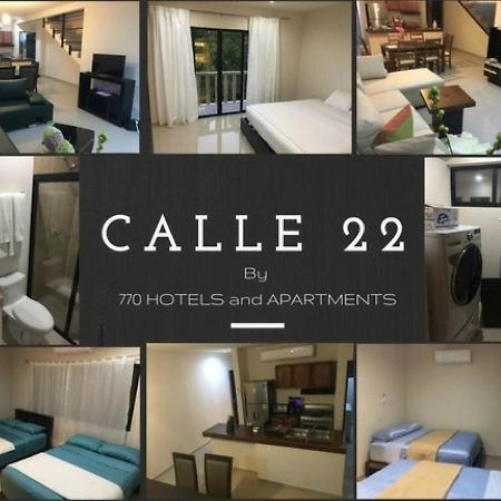 Calle 22 By 770 Apartments プレヤデルカーメン エクステリア 写真