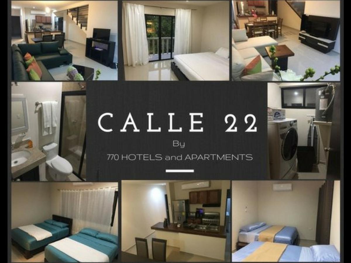 Calle 22 By 770 Apartments プレヤデルカーメン エクステリア 写真